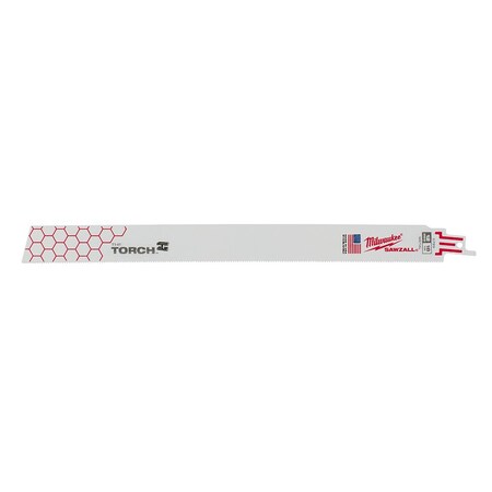 Milwaukee Tool 12 in. 18 TPI SAWZALL Blade-Bulk 25 48-01-2789